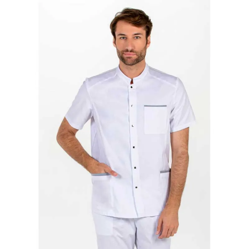 Chaqueta sanitaria hombre vivo gris - Dyneke