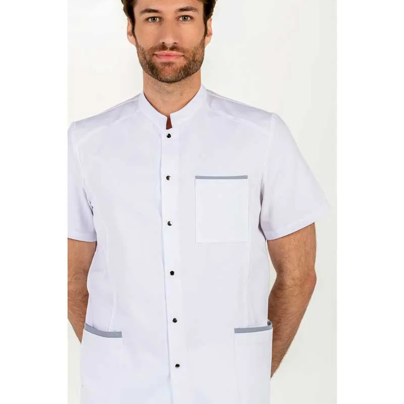 Chaqueta sanitaria hombre vivo gris - Dyneke