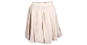 Falda Volumen Beige Lanvin 