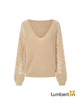 Jersey de punto beig HAILEY PEPE JEANS
