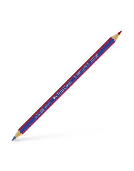 LAPIZ BICOLOR AZUL-ROJO FABER-CASTELL JANUS 2160-RB (09116000)